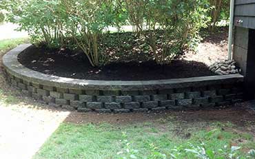 Irondequoit Landscape - Landscaping, hardscaping, paver stone patio, garden bed stone wall - Rochester NY